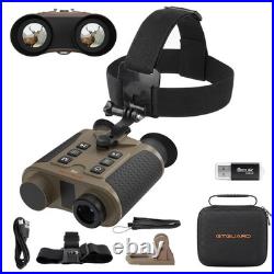 GTGUARD 4K Night Vision Goggles Head Mounted for Adults984FT Rechargeable Desert