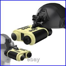 GTGUARD V6 8X ZOOM Binoculars 4K Head Mounted Night Vision Goggles Telescope New