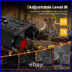 GTGUARD V6PRO Night Vision Goggles Binoculars 600M Rangefinder 8X Zoom Telescope