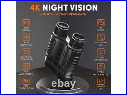 GTHUNDER 4k Night Vision Goggles Black