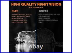 GTHUNDER 4k Night Vision Goggles Black GTHUNDER 4k Night Vision Goggles Black