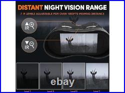 GTHUNDER 4k Night Vision Goggles Black GTHUNDER 4k Night Vision Goggles Black