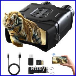 GTHUNDER Night Vision Goggles, Night Vision Binoculars 4K UHD Video, 52MP