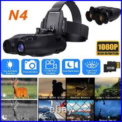 GTMEDIA 3D Head Mounted Night Vision Goggles 5X Digital Zoom 985FT Binoculars US