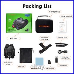 GTMEDIA Head Mounted Night Vision Goggles Binoculars Digital IR Rechargeable New