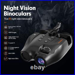 GTMEDIA Head Mounted Night Vision Goggles Binoculars Infrared Night Vision 1080P