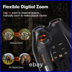 GTMEDIA Night Vision Goggles Head Mounted Night Vision Binoculars 1080p Infrared