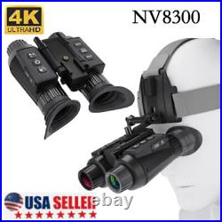 GYJ NV8300 4K Night Vision Goggles Infrared Night Vision Binoculars for Hunting