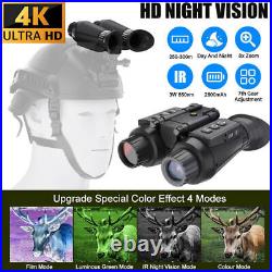 GYJ NV8300 4K Night Vision Goggles Infrared Night Vision Binoculars for Hunting