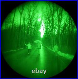 Gen 3 night vision goggles green phosphor blem free binoculars! Dual tube NVG G3