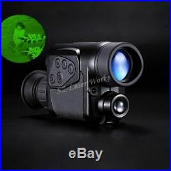 Gen2 Digital Monocular infrared Day Night Vision Goggles 6X32 HD View Telescope