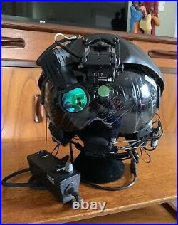 Gentex Alpha SPH Hgu Flying Helmet Day Hud Optics NVG VERY RARE