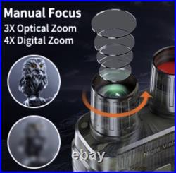 Gthunder Digital Night Vision Goggles Binoculars For Total Darkness Surveillance Gthunder Digital Night Vision Goggles Binoculars For Total Darkness Surveillance