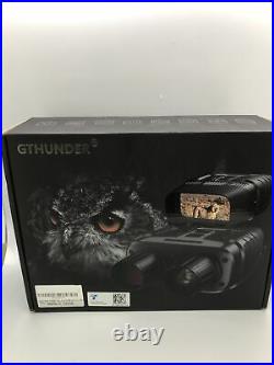 Gthunder Night Vision Goggles Digital Night Vision Binoculars -984 ft Infrared