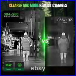 H3 Thermal Monocular Ai 384x288 50Hz Thermal Night Vision Goggles for Hunting US H3 Thermal Monocular Ai 384x288 50Hz Thermal Night Vision Goggles for Hunting US