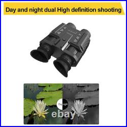 HD Digital IR Night Vision Goggles Binoculars Head Mounted Hunting Rechargeable