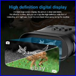 HD Digital Night Vision Binoculars Goggles 12x Zoomable Infrared Video Recorder