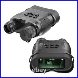 HD Digital Night Vision Binoculars Goggles 12x Zoomable Infrared Video Recorder