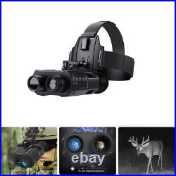 HD Night Vision Goggles Head Mounted Binoculars 4X Infrared Outdoor for Hunting