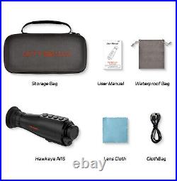 Handheld Hunting Thermal Monocular Night Vision AI384x288 12um 15mm 50Hz WiFi 8X