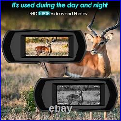Hawkray Night Vision Goggles-1080P Full HD 1480ft Viewing Range, 80x