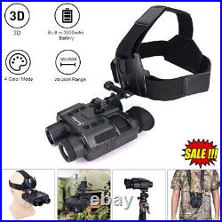Head Mount Infrared Night Vision 3D 1080P NV8000 Night Vision Binoculars Goggles