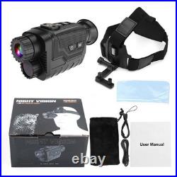 Head Mounted 4K Monocular Infrared Night Vision Goggles Digital Telescope