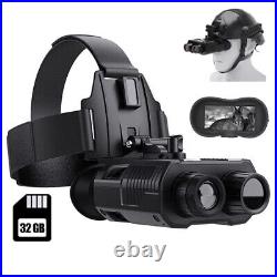 Head-Mounted Night Vision Binoculars Rechargeable Hand Free Night Vision Goggles