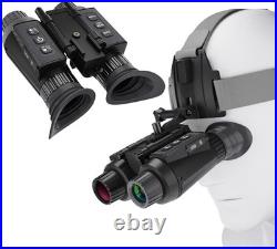 Head Mounted Night Vision Goggles 3D 4K Binoculars Digital HD IR Hunting 2025