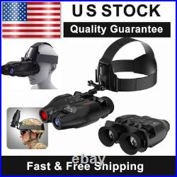 Head Mounted Night Vision Goggles 5X FHD Infrared Binoculars for Outdoor Hunting