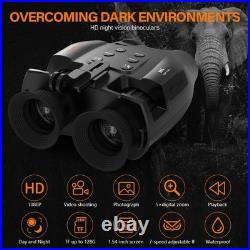 Head Mounted Night Vision Goggles 5X FHD Infrared Binoculars for Outdoor Hunting