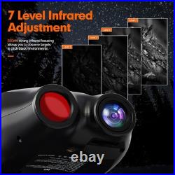 Head Mounted Night Vision Goggles 5X FHD Infrared Binoculars for Outdoor Hunting