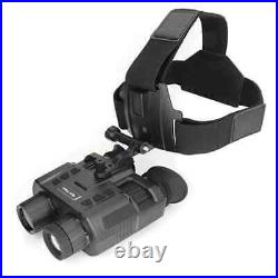 Head Mounted Night Vision Goggles Binoculars Digital HD IR Hunting Rechargeable