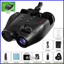 Head-Mounted Night Vision Goggles Digital Infrared Binoculars for 100% Darkness