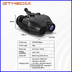 Head-Mounted Night Vision Goggles Digital Infrared Binoculars for 100% Darkness