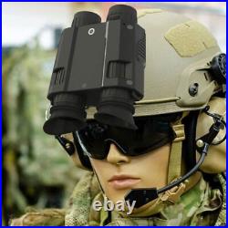 Head Mounted Night Vision Goggles HD Digital Hunting Rechargeable PVR Binoculars