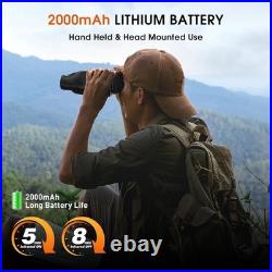 Head Mounted Night Vision Goggles Hand Free Infrared Night Vision Binoculars USB