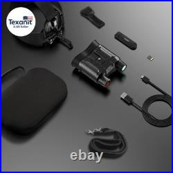 Head-Mounted Night Vision Goggles Hands Free Rechargeable 1312FT Digital Infra