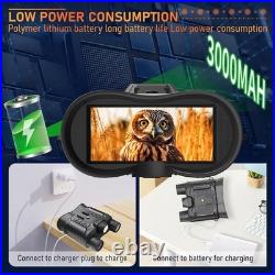 Head-Mounted Night Vision Goggles Military Grade, 4K Video and 36MP Photo for Vi