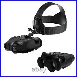 Head Mounted Night Vision Goggles Rechargeable Hand Free Night Vision Binoculars