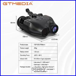 Head-Mounted Night Vision Goggles Rechargeable Hand Free Night Vision Binoculars
