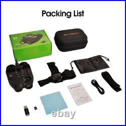 Head-Mounted Night Vision Goggles Rechargeable Hand Free Night Vision Binoculars