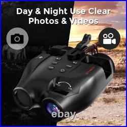 Head Mounted Night Vision Goggles Rechargeable Hand Free Night Vision Binoculars