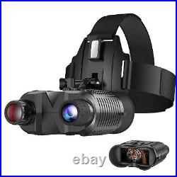 Head Mounted Night Vision Goggles Rechargeable Hand Free Night Vision infrared