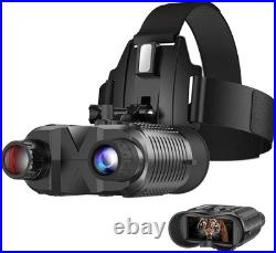 Head-Mounted Night Vision Goggles Rechargeable Hands Free Night Vision Binocul
