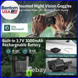 Head-Mounted Night Vision Goggles Rechargeable Hands Free Night Vision Binocul