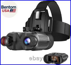 Head-Mounted Night Vision Goggles Rechargeable Hands Free Night Vision Binocul