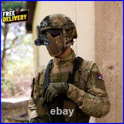 Head-Mounted Night Vision Monocular Goggles 7X HD Rechargeable NVG 1148FT