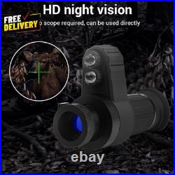 Head-Mounted Night Vision Monocular Goggles 7X HD Rechargeable NVG 1148FT