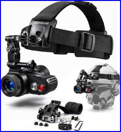 Head-Mounted Night Vision Monocular Goggles with Elastic Head Strap, Default 7X